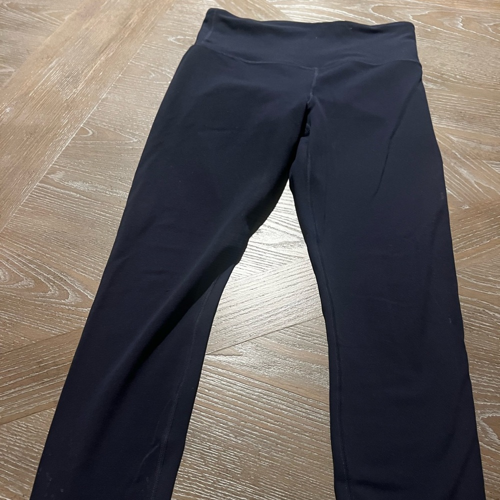 Athleta high rise elation legging Navy size small